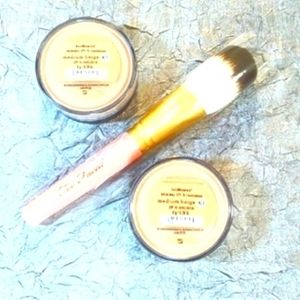 Bareminerals (2) MEDIUM BEIGE & Brush